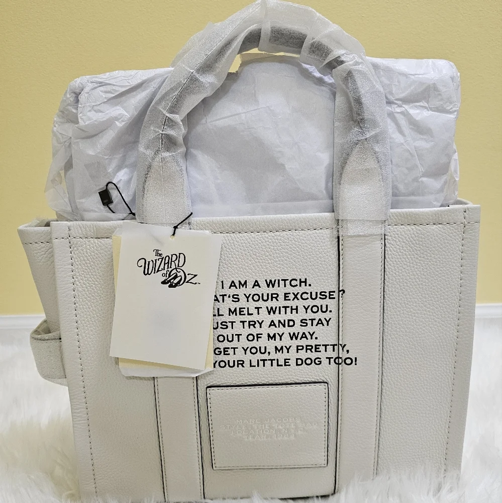 🎶🧙HOST PICK🧙‍🎶MARC JACOBS X WIZARD OF OZ THE WICKED WITCH TOTE BAG+BAG CHARM - Picture 3 of 15